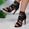 High Heel Sandals For Women New Summer Fashion Pumps Elegant Sexy Ladies Plus Size Shoes For Women 0