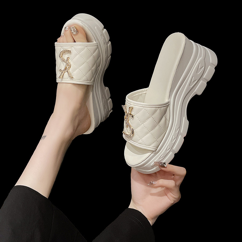 Designer Women Sandals Summer Platform Slippers With Fashion Letters NonSlip Casual Ladies Shoes Sa 4