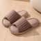 Fashion Stripe Flax Indoor Slippers For Women NonSlip Soft Sole Comfortable Spring Autumn Bedroom 4