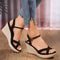 Summer Women Wedges Sandals, Comfortable Fashion Designer Sandals for Outdoor, Beach & Casual Wear
