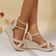Summer Women Wedges Sandals, Comfortable Fashion Designer Sandals for Outdoor, Beach & Casual Wear