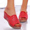 Stylish Women Shoes Sandals For Summer Outdoor Walking SlipOn Wedge Sandals Retro Womens Footwear   3