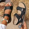 Chic Shoes Sandals Women Summer Party Sandals Ladies Elegant Walking Shoes Fashionable Wedge NonSli 5