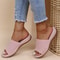Soft Flat Women Sandals Stylish Stretch Fabric Summer Sandals Els Women Stretch Fabric Summer Eleg 4