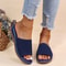 Soft Flat Women Sandals Stylish Stretch Fabric Summer Sandals Els Women Stretch Fabric Summer Eleg 2