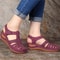 Premium Orthopedic Women Sandals Summer Bunion Corrector Wedge Shoes Stylish Vulcanized Heels For E 3