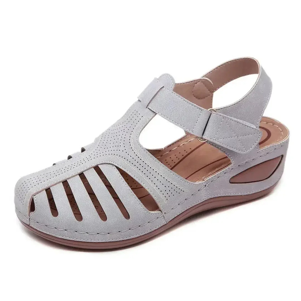 Premium Orthopedic Women Sandals Summer Bunion Corrector Wedge Shoes Stylish Vulcanized Heels For E 7