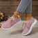 Lightweight Summer Mesh Casual Shoes Breathable LaceUp SlipOn Sports Sneakers For Womens Everyday W 3