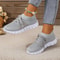 Lightweight Summer Mesh Casual Shoes Breathable LaceUp SlipOn Sports Sneakers For Womens Everyday W 4
