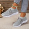 Lightweight Summer Mesh Casual Shoes Breathable LaceUp SlipOn Sports Sneakers For Womens Everyday W 14