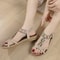Stylish Women Sandals Shoes Summer Soft Wedge Sandals For Ladies Beach Walking Footwear Lightweight 0