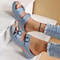 Fashionable Women Shoes Sandals Summer Platform Wedge SlipOn Sandals Lightweight Casual Female Walk 0