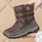 Trendy Platform Winter Boots For Women Waterproof Fashion Snow Shoes With Mid High Design 5