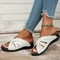 Stylish Summer Sandals Shoes For Women Open Toe NonSlip Wedge Footwear Lightweight Comfortable Fem 4