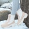 Stylish Womens Boots Snow Flat Women Booties Lace Up Ladies Shoes Fashion Ankle Boots Warm New Wome 1