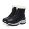 Stylish Womens Boots Snow Flat Women Booties Lace Up Ladies Shoes Fashion Ankle Boots Warm New Wome 3