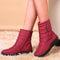 Warm Plush Women Boots Snow Round Toe Shoes Stylish Zipper Ladies Winter Footwear For Comfort Eleg 1