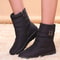 Warm Plush Women Boots Snow Round Toe Shoes Stylish Zipper Ladies Winter Footwear For Comfort Eleg 3