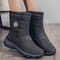 Comfortable Casual Winter Shoes Women Boots Snow Plus Size Warm Ladies Zipper Boots For Cold Weathe 2