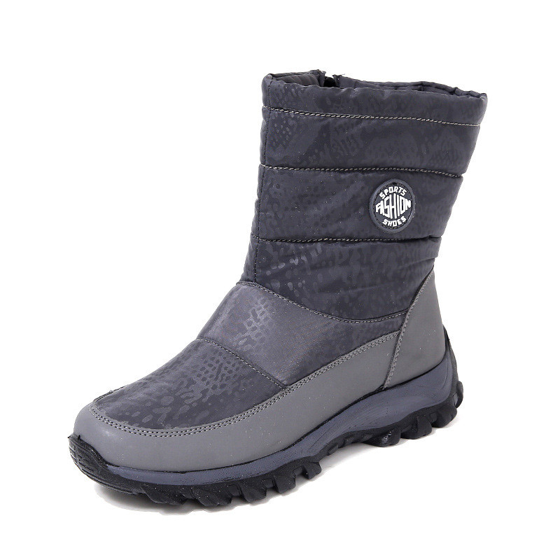 Comfortable Casual Winter Shoes Women Boots Snow Plus Size Warm Ladies Zipper Boots For Cold Weathe 6