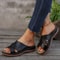 Womens Summer Comfortable Sandals Fashion Slides Wedge Sandals For Ladies Lightweight Beach Footwe 3
