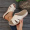 Womens Summer Comfortable Sandals Fashion Slides Wedge Sandals For Ladies Lightweight Beach Footwe 4