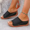 Soft Summer Sandals For Women SlipOn Wedge Shoes Ladies Plus Size Casual Comfort Footwear 2