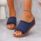 Soft Summer Sandals For Women SlipOn Wedge Shoes Ladies Plus Size Casual Comfort Footwear 5