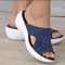Chic Fashion Summer Woman Sandals Shoes Wedge Women Shoe Soft Womens Sandals Slide Party Sandal Fem 2