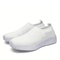 New Casual Womens Sneakers Lightweight Slip On Breathable Vulcanized Walking Shoes For Ladies 10