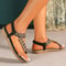 Comfortable Women Sandals Shoes Summer NonSlip Wedge Design Casual Walking Shoes For Women Plus Siz 2
