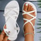 Summer Fashion Sandals For Women Plus Size Party Sandals Soft Flat Footwear For Elegant Style 7