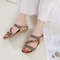 Chic Summer Woman Sandals Shoes Plus Size Lightweight Walking Shoes Wedge Sandals Stylish Female S 4