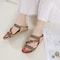 Chic Summer Woman Sandals Shoes Plus Size Lightweight Walking Shoes Wedge Sandals Stylish Female S 4