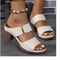 Elegant Summer Sandals For Women Fashionable Wedge Shoes Slides Breathable Slippers For Daily Casu 1