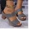 Elegant Summer Sandals For Women Fashionable Wedge Shoes Slides Breathable Slippers For Daily Casu 3