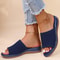 Retro Fashion Sandals For Women Summer Stylish Wedge SlipOn Party Shoes Elegant Female Sandal Desig 5