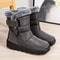 Fashion Womens Boots Snow Casual Platform Ladies Shoes Mid High Winter Boots For Girls Trendy Botas 7