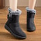 Fashion Womens Boots Snow Casual Platform Ladies Shoes Mid High Winter Boots For Girls Trendy Botas 5