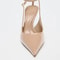 Sexy Nude Patent Leather Ankle Strap Buckle Women Pumps Pointed Toe Stiletto Heels Sandal For Party 2