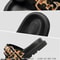 Luxury Leopard Metal Buckle Women Slippers, High Quality Sexy Comfort Non Slip Slide Sandals & Summer Platform Flip Flop