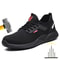 Mens Steel Toe Safety Shoes AntiSmash PunctureProof Work Sneakers Lightweight Indestructible Tactic 0