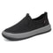 Lightweight Mens Mesh Shoes For Summer Breathable Soft Sole Casual Walking Shoes With Solid Color V 6