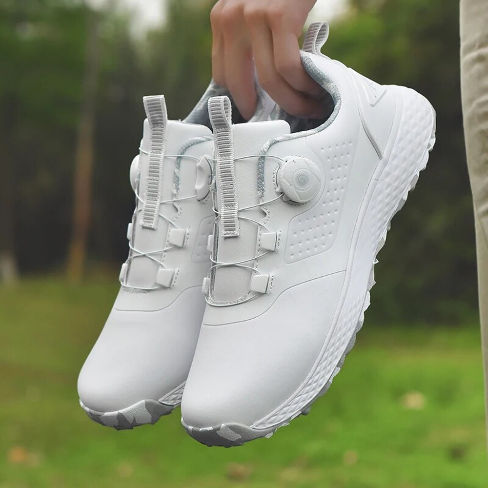 Waterproof Golf Sneakers For Men Women Fashionable Outdoor Comfortable Golfers Footwears For Casua 1