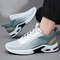 Stylish Mens Casual Shoes, Breathable Mesh, Air-Cushioned, Soft-Soled Color-Blocked Fashion Sports Sneakers