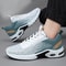 Stylish Mens Casual Shoes, Breathable Mesh, Air-Cushioned, Soft-Soled Color-Blocked Fashion Sports Sneakers