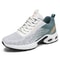 Stylish Mens Casual Shoes, Breathable Mesh, Air-Cushioned, Soft-Soled Color-Blocked Fashion Sports Sneakers