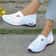 Simple Womens Summer Shoes Solid Color Mom Shoes Lightweight Casual Sneakers 0