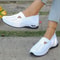 Simple Womens Summer Shoes Solid Color Mom Shoes Lightweight Casual Sneakers 0