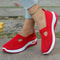 Simple Womens Summer Shoes Solid Color Mom Shoes Lightweight Casual Sneakers 9